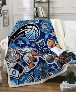 Orlando Magic Quilt & Fleece Blanket
