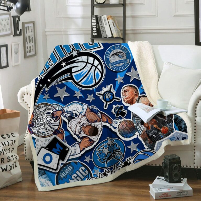 Orlando Magic Quilt & Fleece Blanket