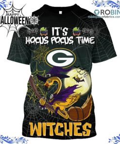 Packers NFL Halloween Jersey Falmingo Witches Hocus Pocus All Over Print – AOP Shirt