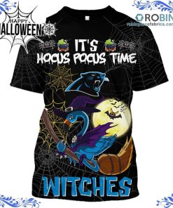 Panthers NFL Halloween Jersey Falmingo Witches Hocus Pocus All Over Print – AOP Shirt