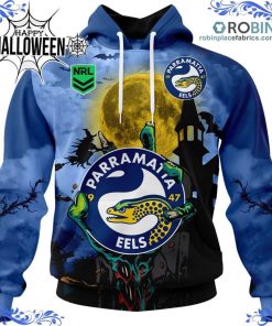 parramatta eels halloween is coming all over print 7 8DpRp