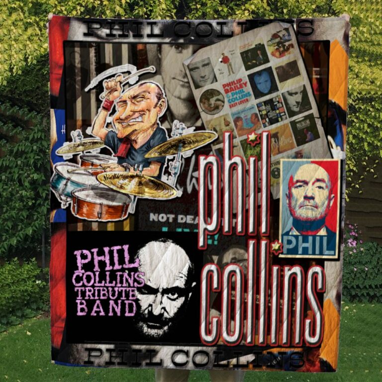 Phil Collins Quilt & Fleece Blanket