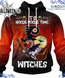 philadelphia flyers halloween jersey flamingo witches hocus pocus all over print 131 VIzjA