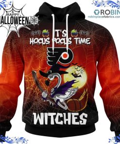 philadelphia flyers halloween jersey flamingo witches hocus pocus all over print 44 6i5OR