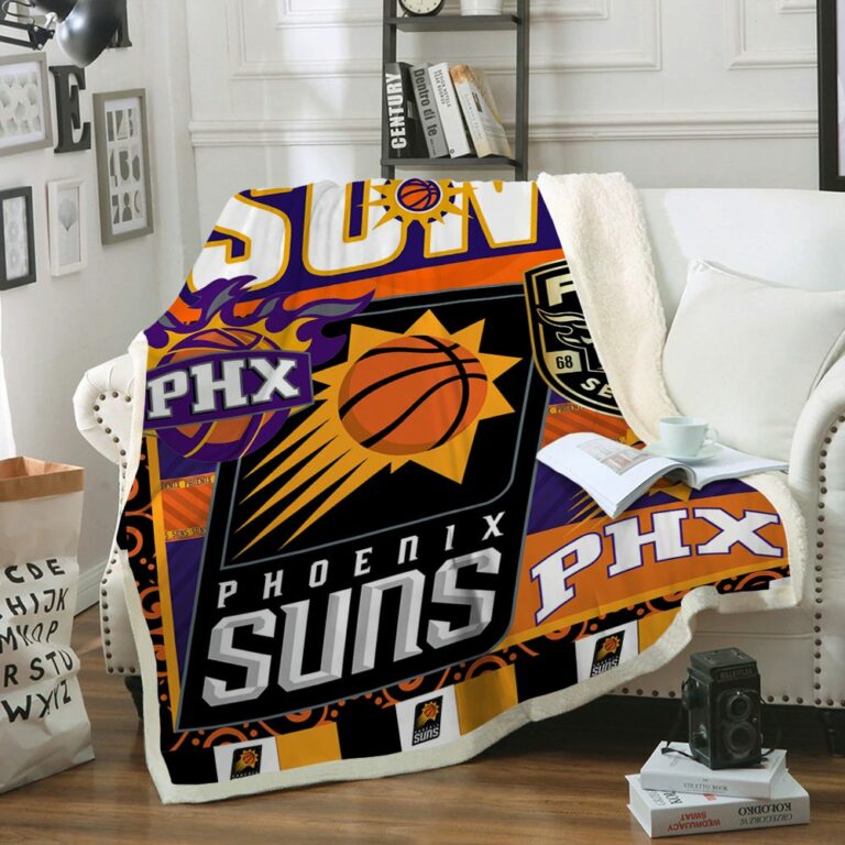 Phoenix Suns Quilt & Fleece Blanket