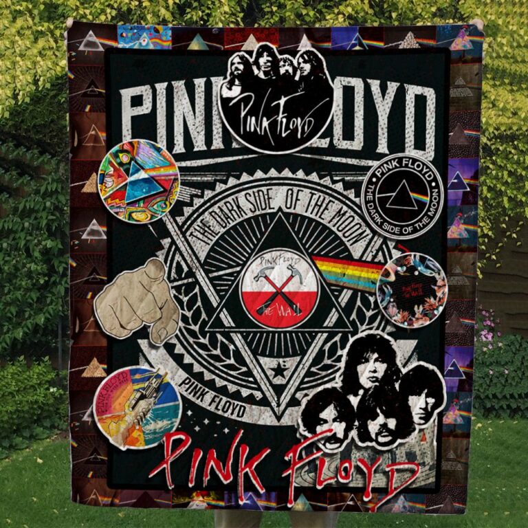 Pink Floyd Quilt & Fleece Blanket