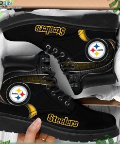 Pittsburgh Steelers Custom Marten Style Boots RBPL396