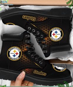 Pittsburgh Steelers Custom Printed Martin Boots RBPL424