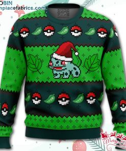 Pokemon Bulbasaur Ugly Christmas Sweater – AOP Sweater