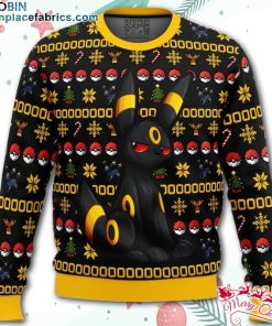 Pokemon Christmas Umbreon Ugly Christmas Sweater – AOP Sweater