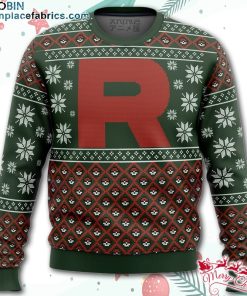Pokemon Team Rocket Ugly Christmas Sweater – AOP Sweater