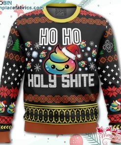 Poop Ugly Christmas Sweater – AOP Sweater