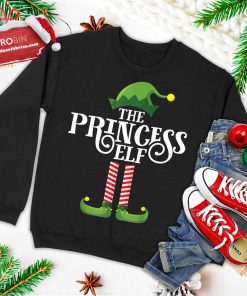 princess cute elf matching family group christmas party pj ugly christmas sweatshirt 3 SXR3Q