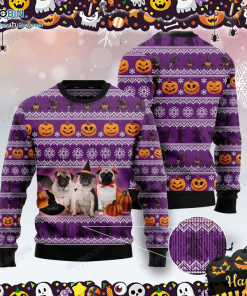 Pug Halloween Ugly Halloween Sweater