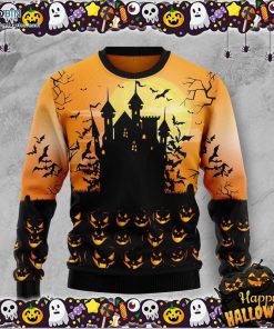 Pumpkin Town Ugly Halloween Ugly Sweater