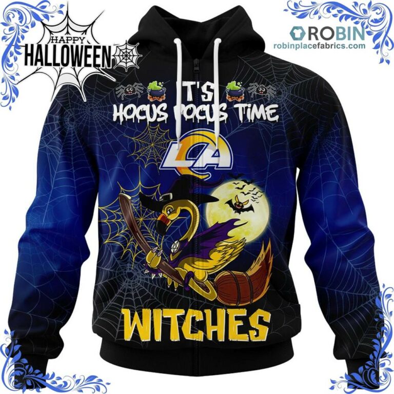 Rams NFL Halloween Jersey Falmingo Witches Hocus Pocus All Over Print – AOP Shirt
