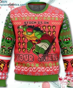 Raphael Rise of the Teenage Mutant Ninja Turtles Ugly Christmas Sweater – AOP Sweater