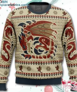 Rathalos Monster Hunter Ugly Christmas Sweater – AOP Sweater
