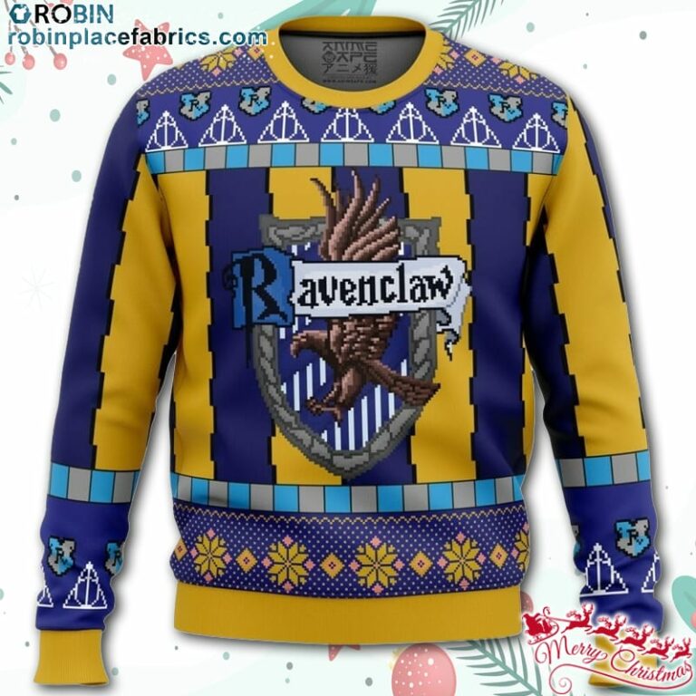 Ravenclaw Harry Potter Ugly Christmas Sweater – AOP Sweater