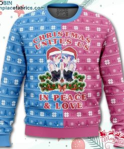 Re Zero Ram and Rem Christmas Ugly Christmas Sweater – AOP Sweater
