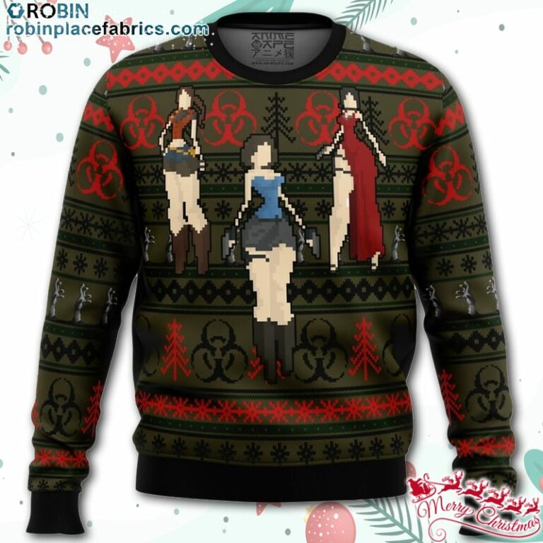 Resident Evil Ugly Christmas Sweater – AOP Sweater