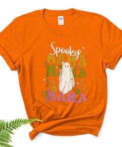 retro groovy spooky mama hippie halloween floral spooky ghost shirt 27 ommo9t