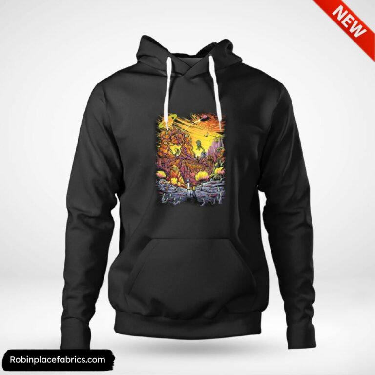 Rick And Morty Alien Landscape Shirt