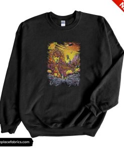 rick and morty alien landscape sweatshirt wvpo26