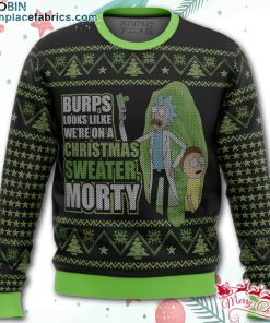 Rick and Morty We’re In a Xmas Sweater Ugly Christmas Sweater – AOP Sweater