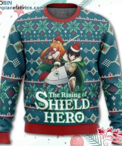 Rising of the Shield Hero Alt Ugly Christmas Sweater – AOP Sweater Rising of the Shield Hero Alt Ugly Christmas Sweater – AOP Sweater