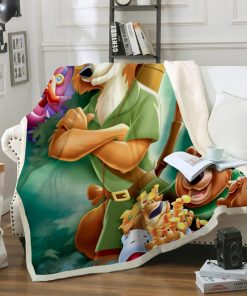 Robin Hood Quilt & Fleece Blanket #1
