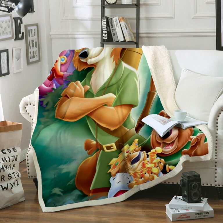 Robin Hood Quilt & Fleece Blanket #1