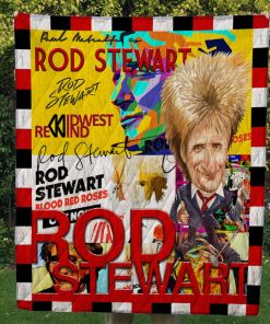Rod Stewart Quilt & Fleece Blanket