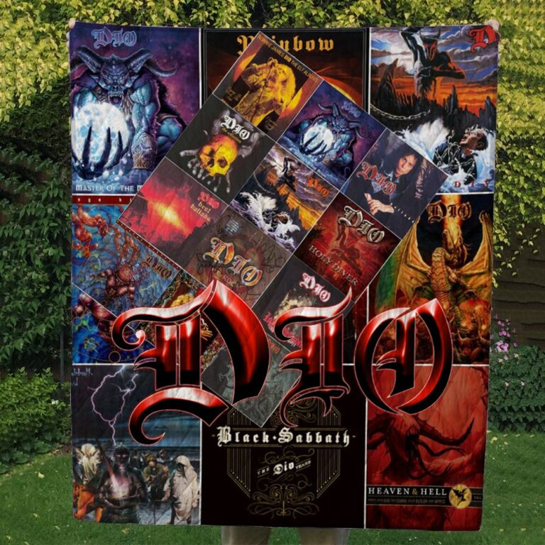 Ronnie Jame Dio Quilt Blanket