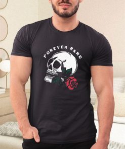 running skull carring rose graphic shirt 3 LRC2Q