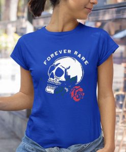 running skull carring rose graphic shirt 5 JtZq3