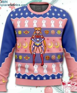Sailor Moon Ugly Christmas Sweater – AOP Sweater