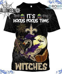 Saints NFL Halloween Jersey Falmingo Witches Hocus Pocus All Over Print – AOP Shirt