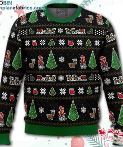 Samurai X Christmas Tree Ugly Christmas Sweater – AOP Sweater