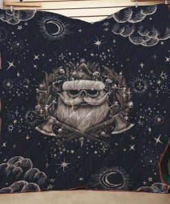 Santa Christmas Quilt Blanket