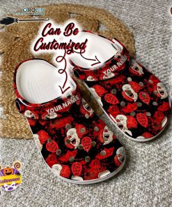 Halloween Clogs – Personalized Scary Spooky Halloween Movie It Clown Pennywise Seamless Crocs Shoes
