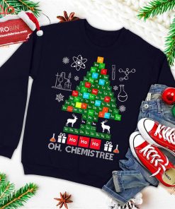 science christmas shirt oh chemist tree chemistree chemistry ugly christmas sweatshirt 1 foBmf