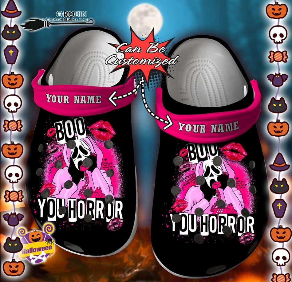 Halloween Clogs - Personalized Scream Boo Horror Mean Girls Crocs Shoes ...