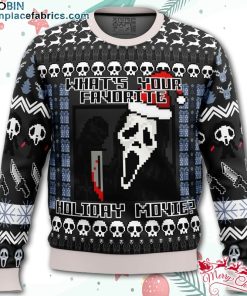 Scream Holiday Ugly Christmas Sweater – AOP Sweater