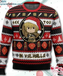 See You in Valhalla Vinland Saga Christmas Sweater – AOP Sweater