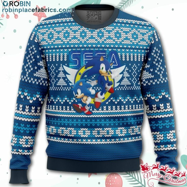 Sega Ugly Christmas Sweater – AOP Sweater