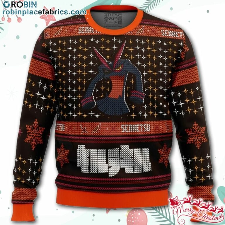 Senketsu Kill la Kill Ugly Christmas Sweater – AOP Sweater