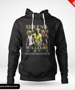 serena williams grand slam signature hoodie ivprmb