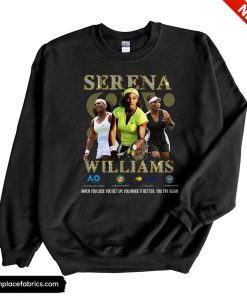 serena williams grand slam signature sweatshirt ez3vtr