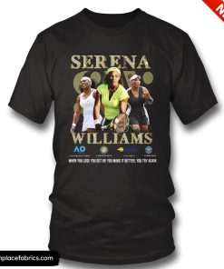 serena williams grand slam signature t shirt fftpyj